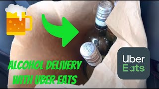 #Alcohol Delivery with #UberEats (Ride Along)