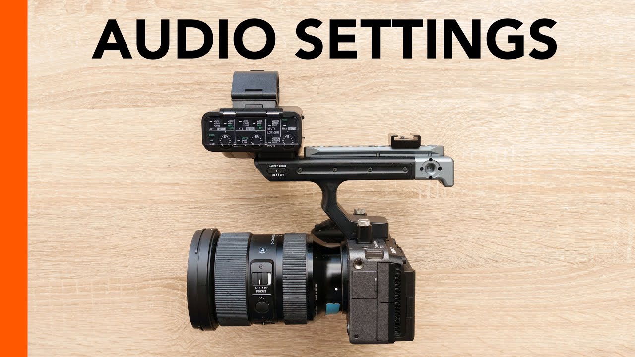 Sony FX3, FX30 & XLR-H1 Top Handle - 2Ch, 4Ch, Input Select, Headphone Monitoring