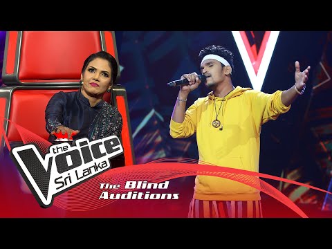 Hasitha Milinda - Sela Andama (සේල ඇන්දම)  | Blind Auditions | The Voice Sri Lanka