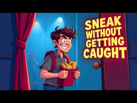 How To Get Away With Sneaking Food In Movie Theatre | Without Getting Caught!