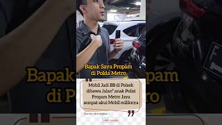 Download lagu The Propam Police officer's son used the Police BB car, claiming it was his own car. mp3