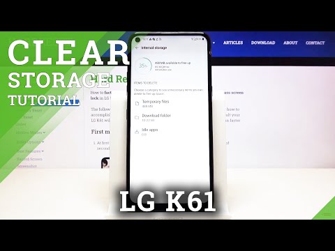 How to Clear Storage in LG K61 – Speed Up LG