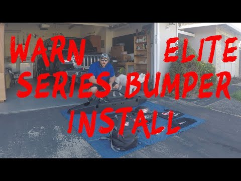Warn Jeep JL Elite Front Bumper Install