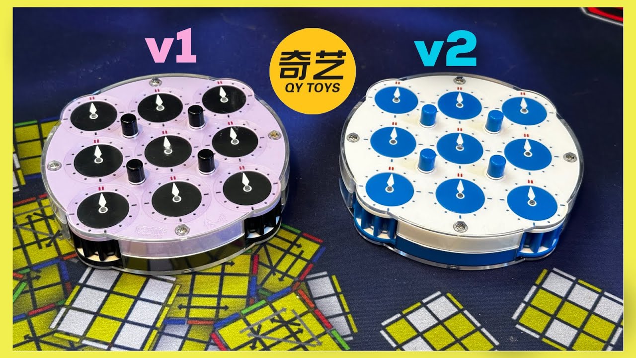 QiYi has a NEW Clock - It's blue! But Can I Even Solve It?