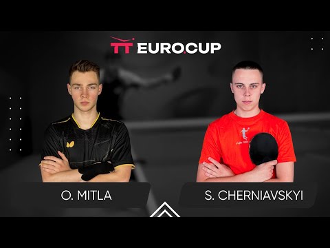 18:00 Oleksii Mitla - Serhii Cherniavskyi 10.09.2024 TT Euro.Cup Ukraine  Star. TABLE 4