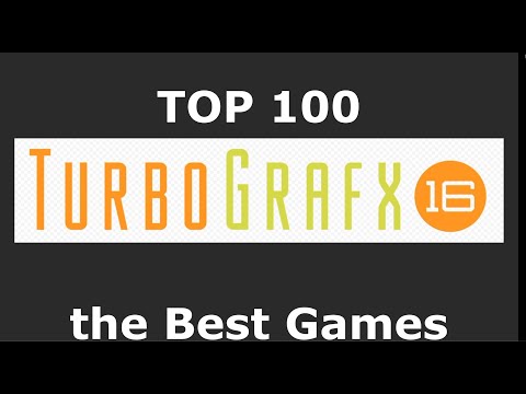 TOP 100 TurboGrafx-16 Games