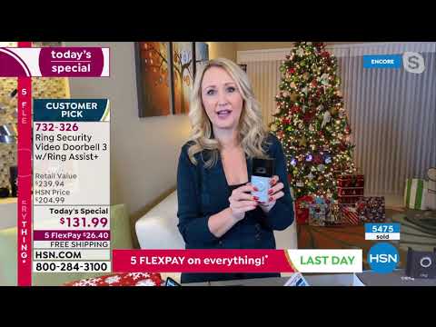 HSN | Electronic Gift Connection featuring Ring Home Security 12.06.2020 - 03 AM
