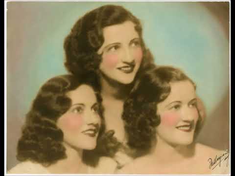 Boswell Sisters - I'm Gonna Sit Right Down And Write Myself A Letter 1936