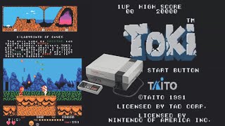 Toki NES  - C&M Playthrough