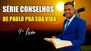 #conselhos Paulo para sua vida.