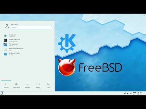 How to install GUI in FreeBSD - Desktop Environment KDE