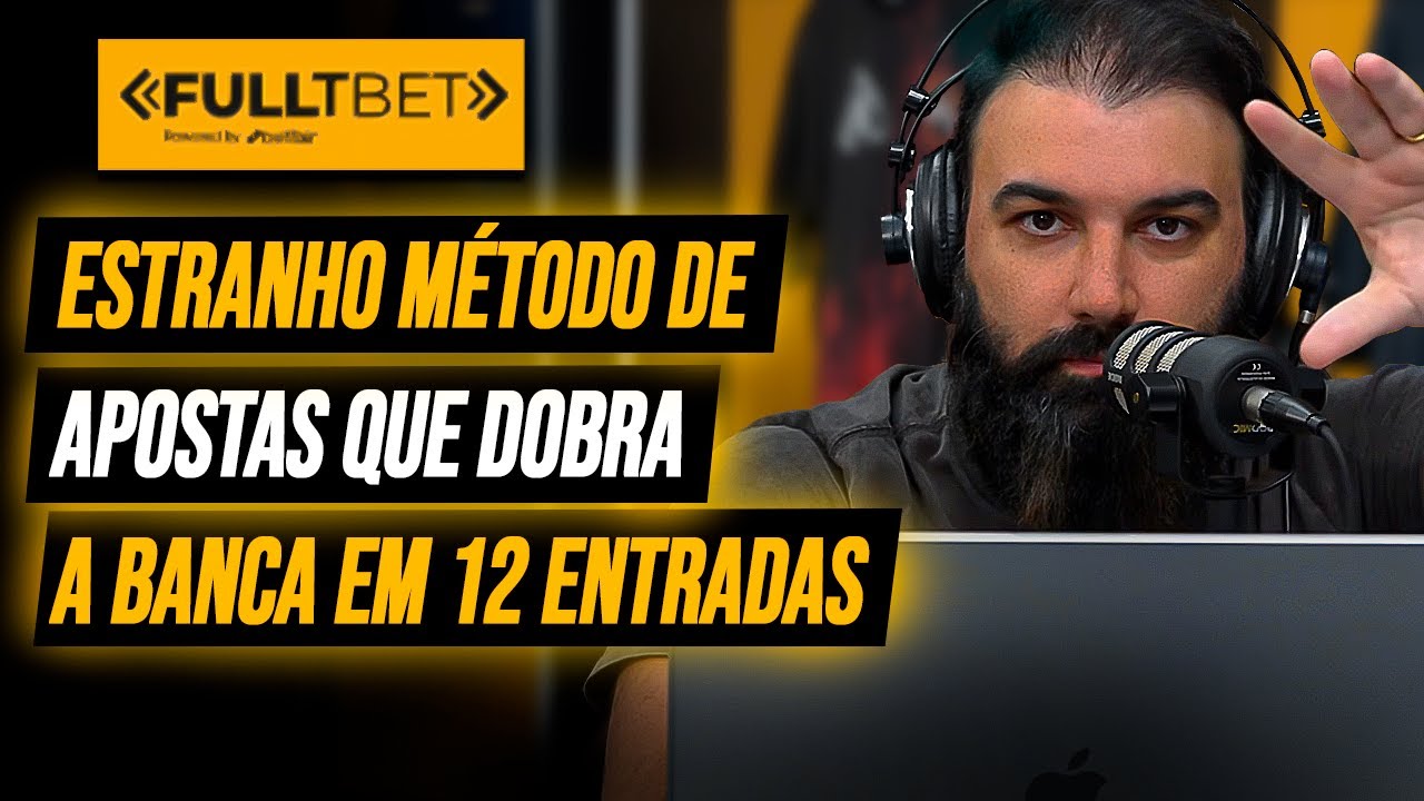 Estranho Método de Apostas que pode DOBRAR SUA BANCA em 12 entradas...