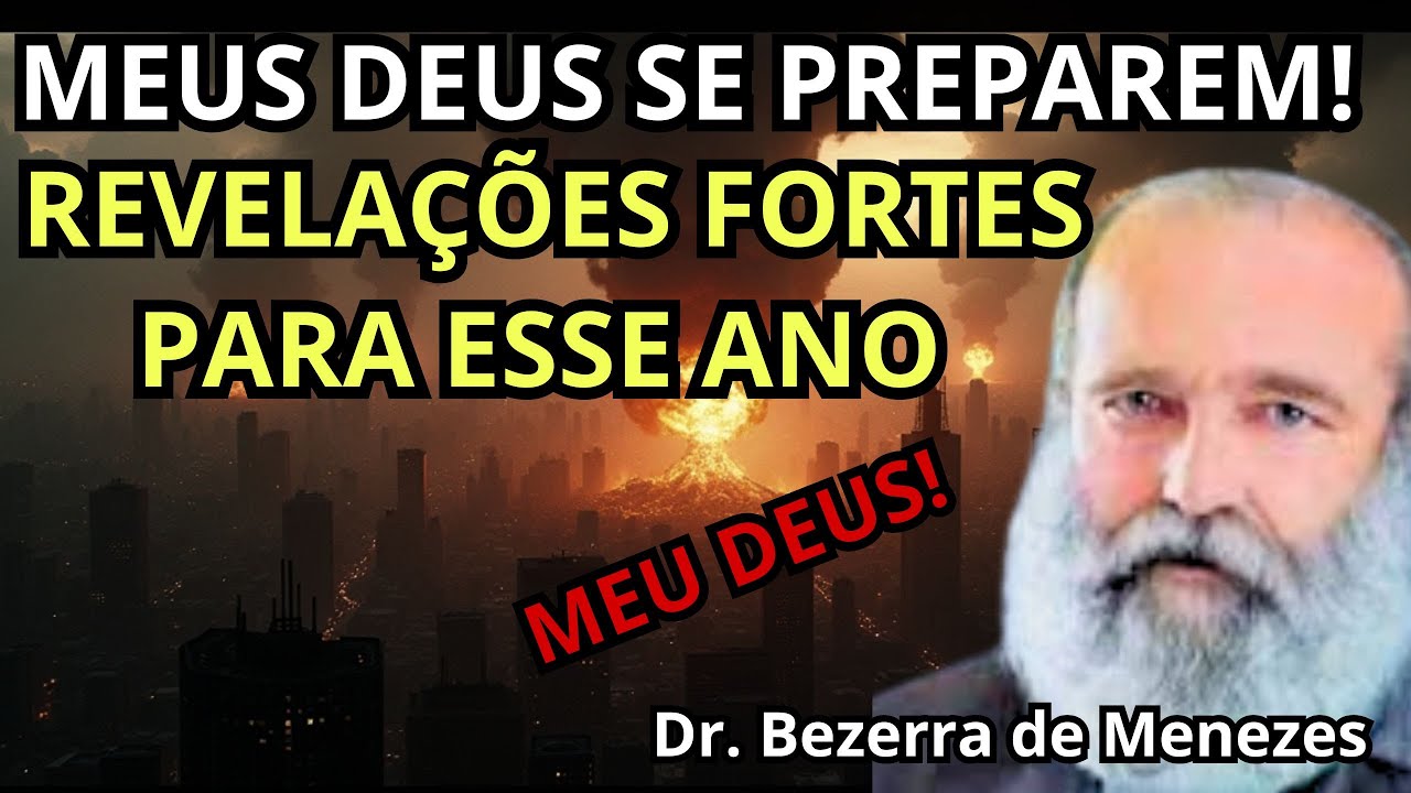 PREPAREM-SE: TEMPOS DE PROVAÇÕES PARA O BRASIL | Mensagem de Bezerra de Menezes |Espiritismo Em Casa