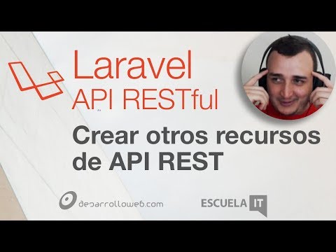 Implementar otros recursos necesarios para nuestra API REST