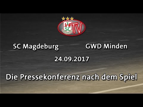 24.09.2017 Die Pressekonferenz nach dem Spiel SCM vs. GWD
