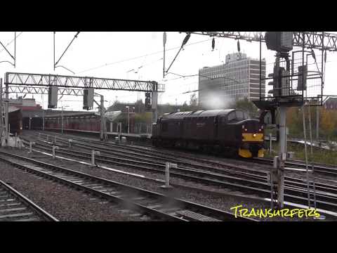WCRC Class 37 No. 37516 on 0Z37 Tyseley - Carnforth Steamtown @ Crewe on 05.11.15 - HD
