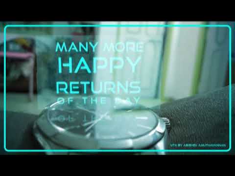 Happy Birthday Tarun