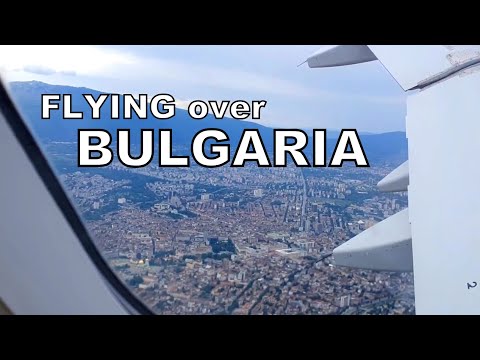 Flying over Bulgaria.  Sofia - Varna 2022