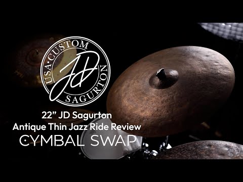 Cymbal Swap Cymbal Review - 22" JD Sagurton Antique Thin Jazz Ride