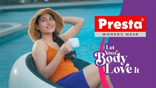 Presta | Innerwear Women's Wear Ad | New Launch | Let your body love it | mypresta.in