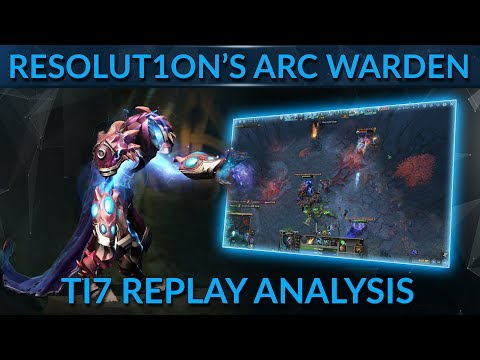 Resolut1on's Arc Warden Analyzed By Zxyc - Empire vs. LGD, TI7 Group Stage G2