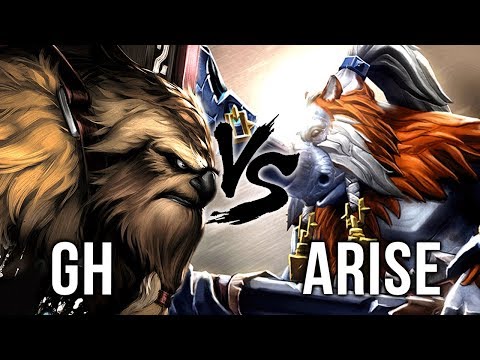 Ar1Se- BEST Magnus vs BEST Earthshaker & TI7 Champion GH - Battle of Legends - Dota 2 EPIC Gameplay