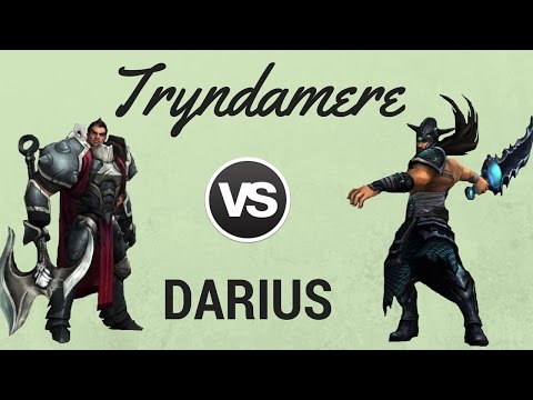 Tryndamere vs Darius - So Strange!
