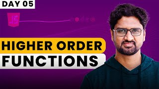 Higher Order Functions in JavaScript | Backend Development Mastery with Node.js | Day-05
