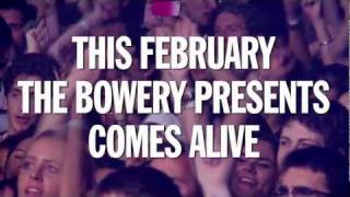 The Bowery Presents Live - launching in February 2012