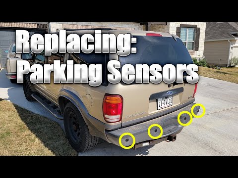 How-To: 1995 - 2001 Ford Explorer Replace Parking Aid Sensors... Easy!