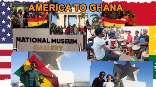 A Tour With African-Americans To Connect With Ghana's Culture and Historic Sites(Day one Accra Tour