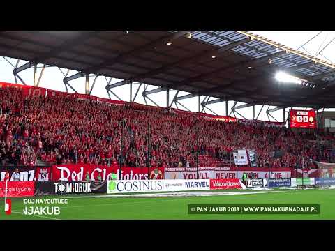 Kto tak gra, jak my gramy | Koniec 1. połowy | Doping kibiców Widzewa | Widzew - GKS Wikielec