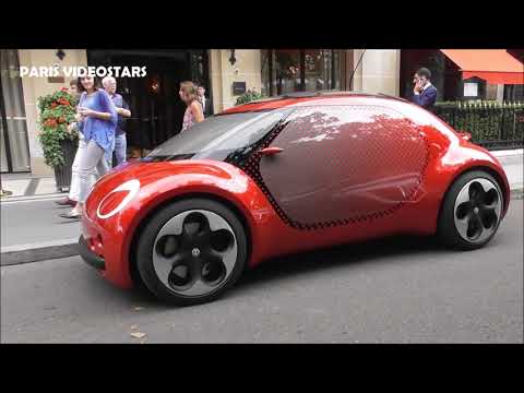 Miraculous Ladybug & Cat Noir prototype Volkswagen car @ Paris 12 june 2023 France - World premiere