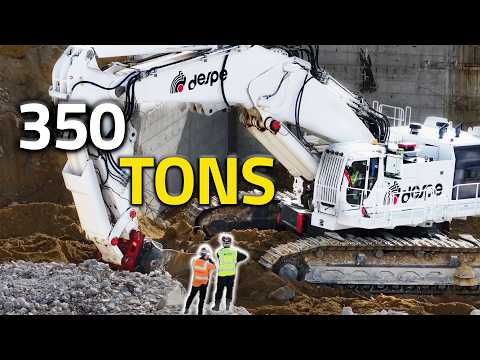 Operating One of the World's LARGEST Demolition Excavators!