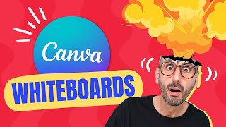 NEW in CANVA: WHITEBOARDS - A brand new way to BRAINSTORM!