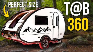 New T@B Teardrop Trailer with Bathroom & Kitchen (Full Tour)