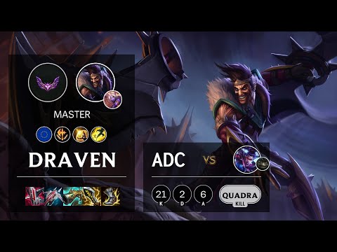 Draven ADC vs Vayne - EUW Master Patch 12.2
