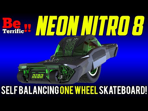 Neon Nitro 8 Self Balancing One Wheel Electric Skateboard at Toy Fair!