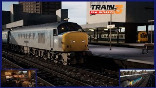 Class 45 'Peak' cab ride (12:48 Manchester to Leeds) ~ Train Sim World 3