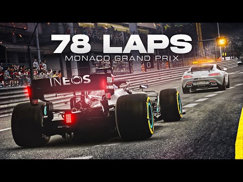F1 2020 Gameplay Monaco 100% Race Lewis Hamilton