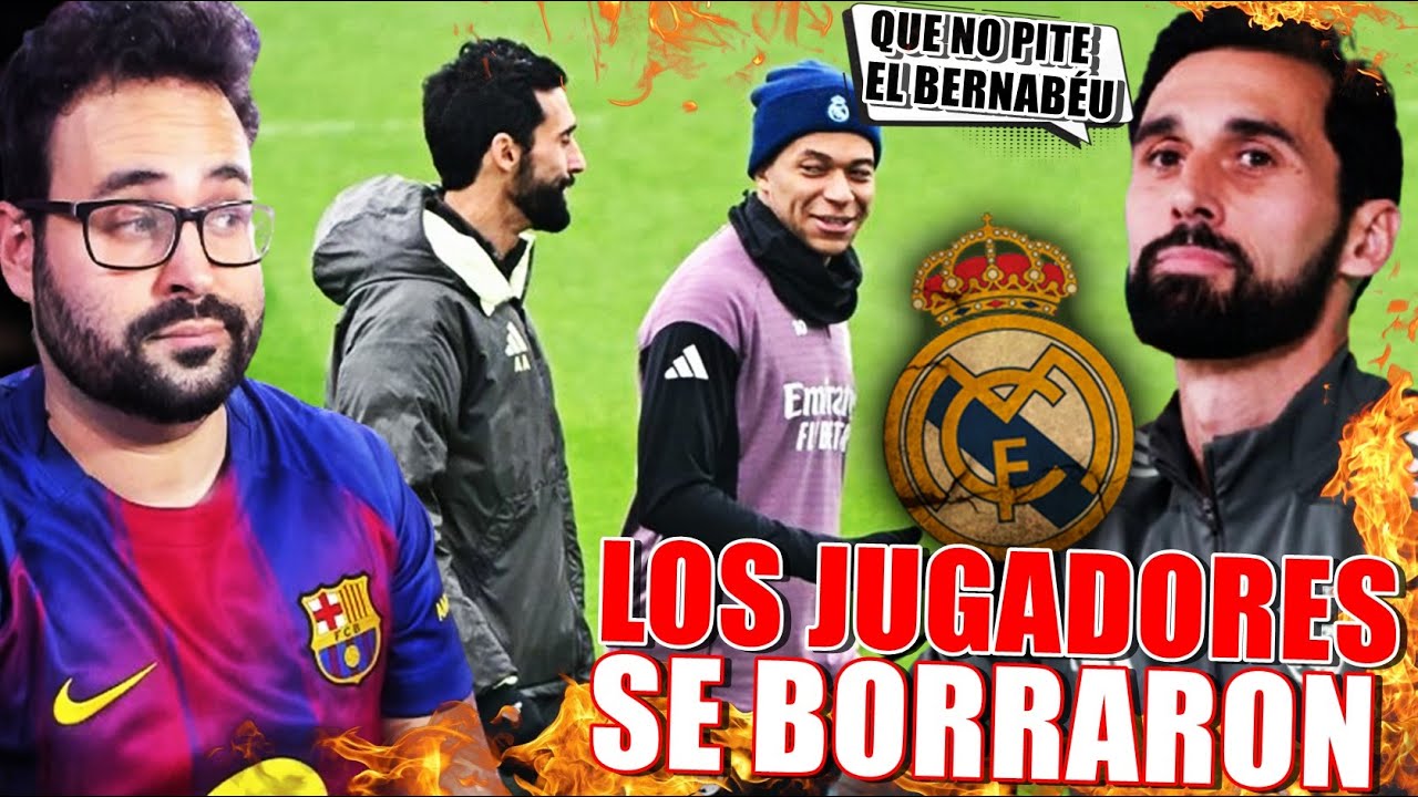 🔥ARDE el MADRID ¡Los JUGADORES  se BORRARON! Y ARBELOA PIDE al BERNABÉU que NO PITEN