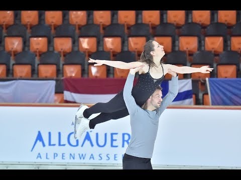 Monika Breitkopf / Krzysztof Sadowski, Intermediate Pairs Artistic, Oberstdorf 2019