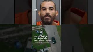 Police Chase, Weapons, and Two Arrests in Tampa