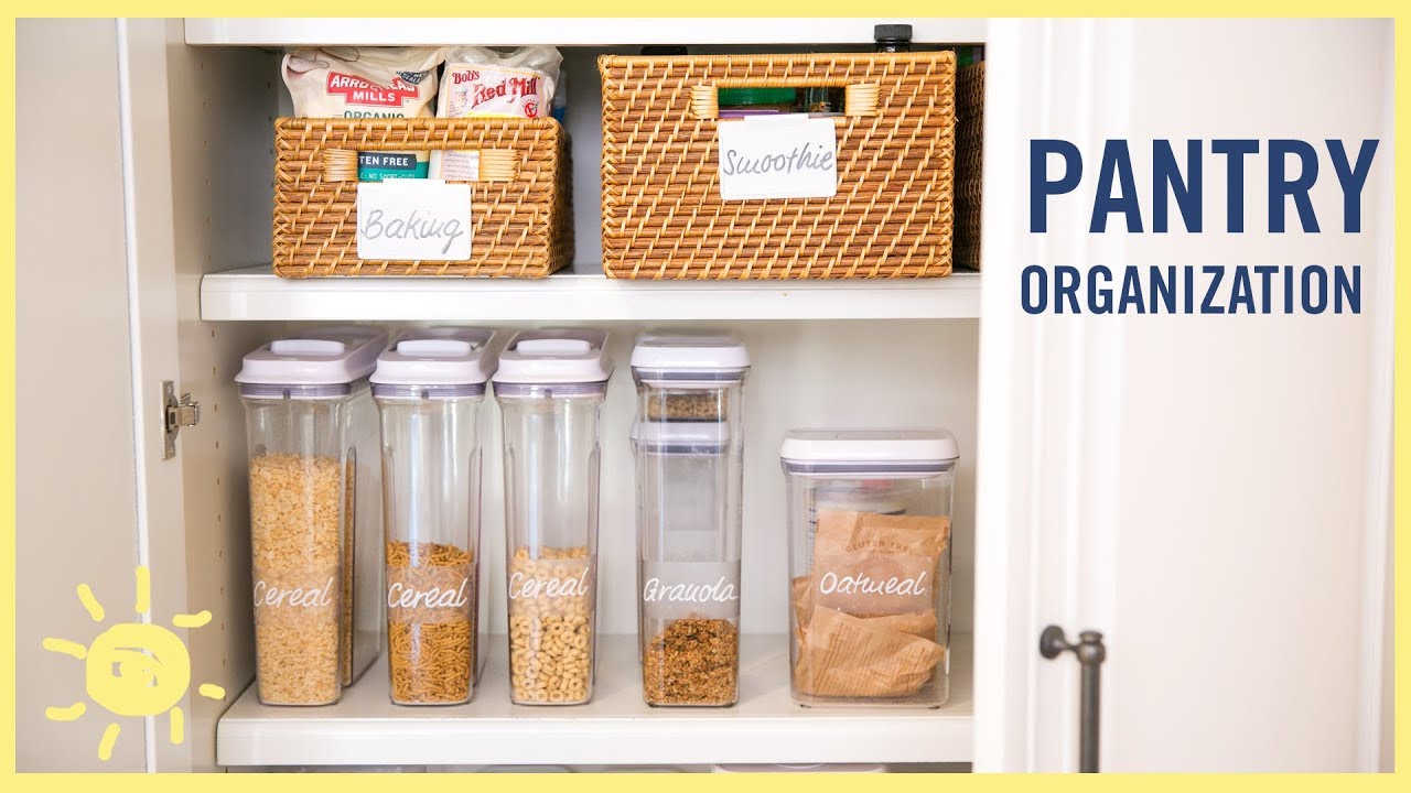 ORGANIZE | Amazing Pantry Makeover!