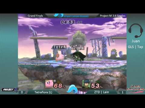 Natufest IV Project M 3.6 Singles Grand Finals - Tetraflora (Kirby) vs. ZTD | Lain (Marth)