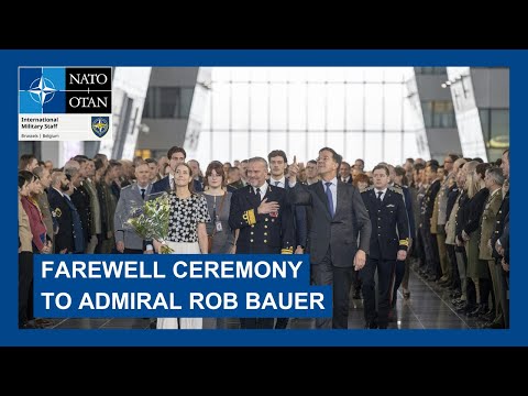Farewell Ceremony to Admiral Rob Bauer