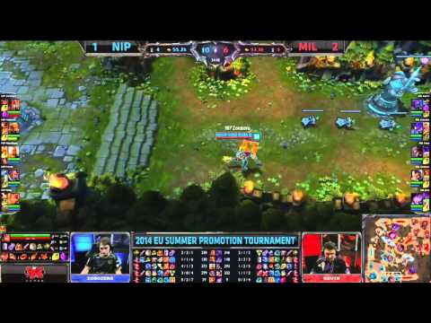 NIP vs MIL 2014 EU LCS Summer Promotion G4