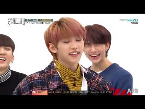 Stray Kids (스트레이 키즈) Aegyo - Weekly Idol Ep 381 "Be Mine 내꼬해" Time