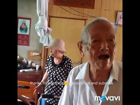 A 103 years old man😊talking TAIGE language