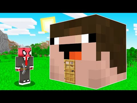 NOOB'A YENİ KAFA EVİ YAPTIK! 🏠 - Minecraft